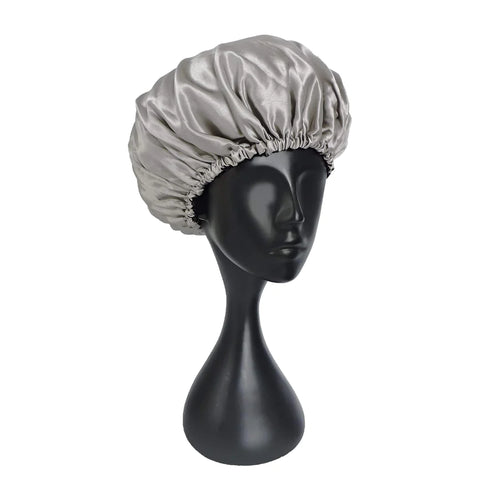 PuffCuff Jumbo Silk Bonnet - Harlequin Hair