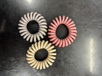 Curly Hair Tie Rings - Harlequin Hair