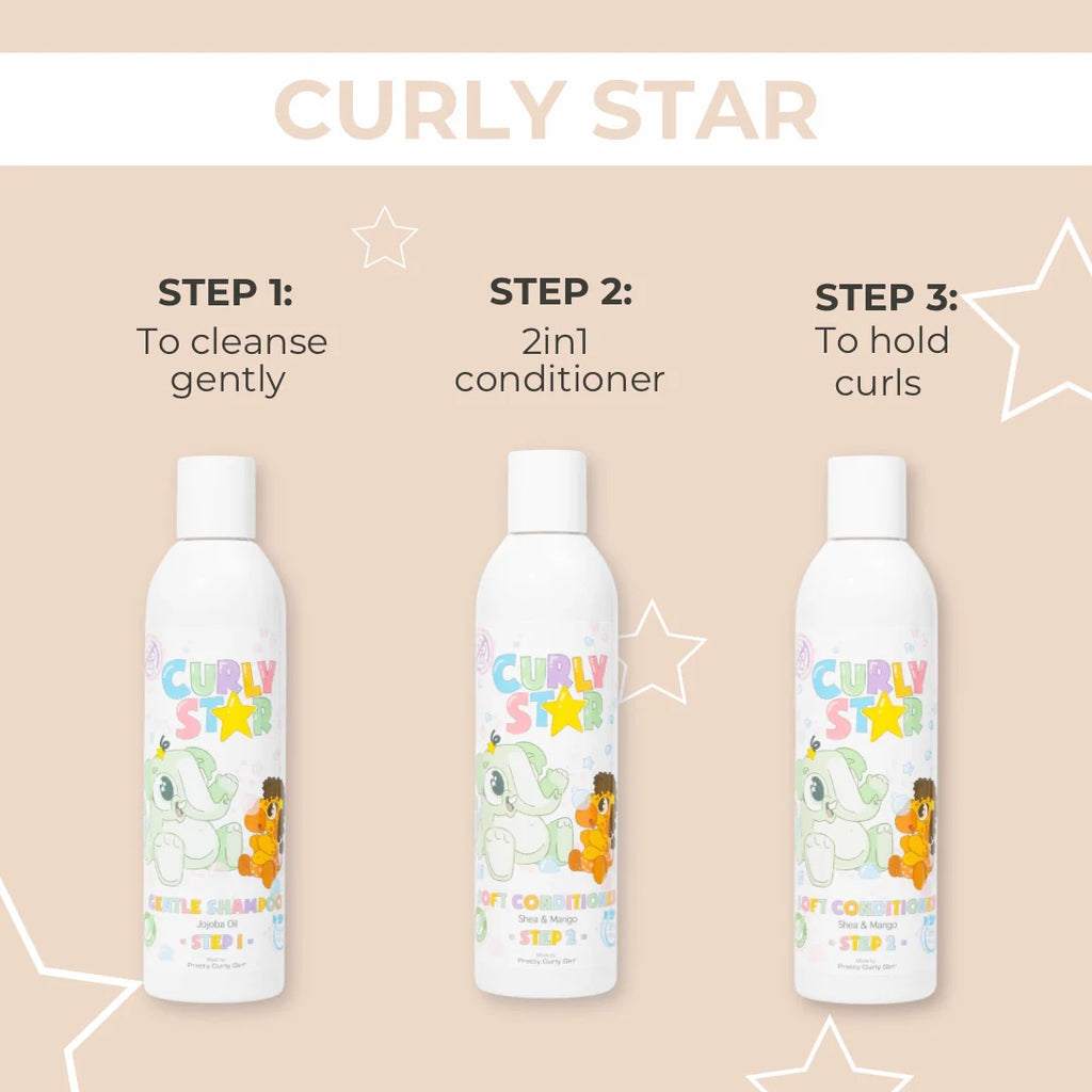 Curly Star Fragrance Free Liquid Gel 250ml - Harlequin Hair