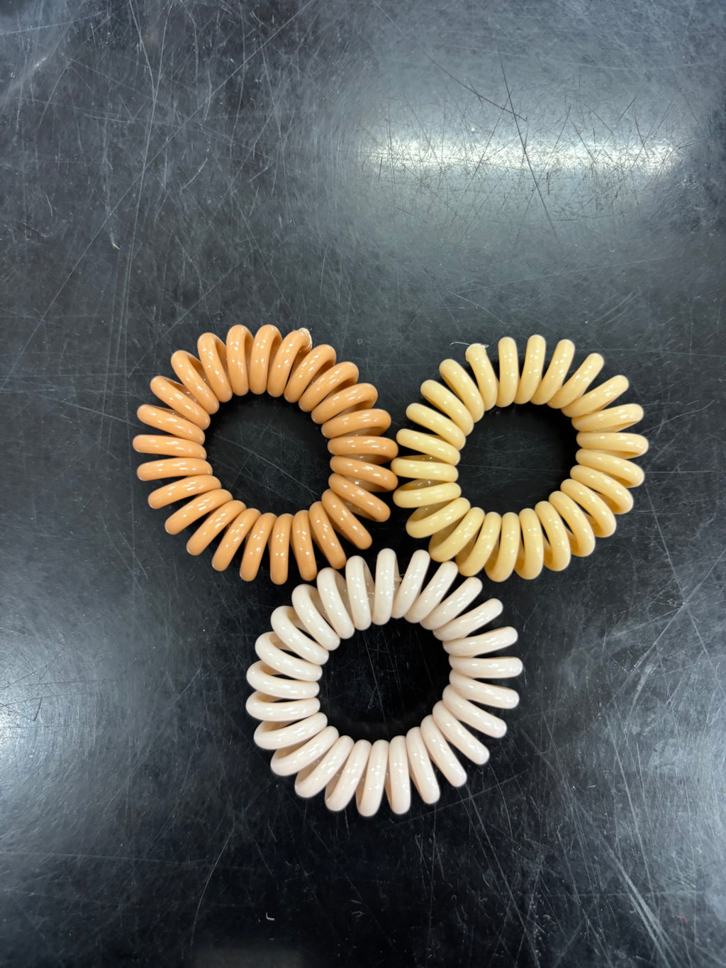 Curly Hair Tie Rings - Harlequin Hair