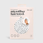 Kitsch Quick Dry Hair Towel - Micro Dot for Effortless Drying