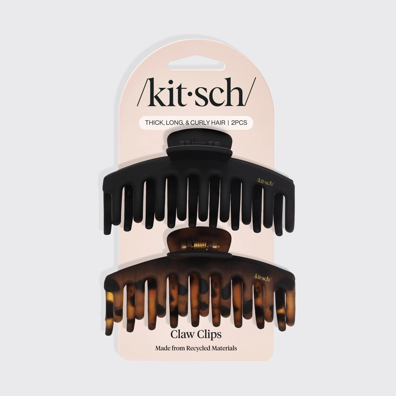 Elevate Your Style with Kitsch Oversized Matte Claw Clips – Eco-Friendly & Chic