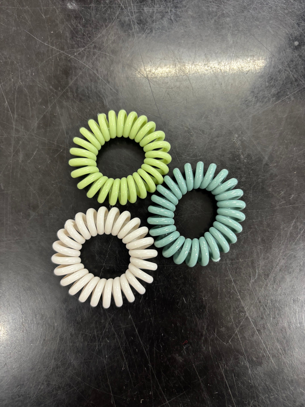 Curly Hair Tie Rings - Harlequin Hair