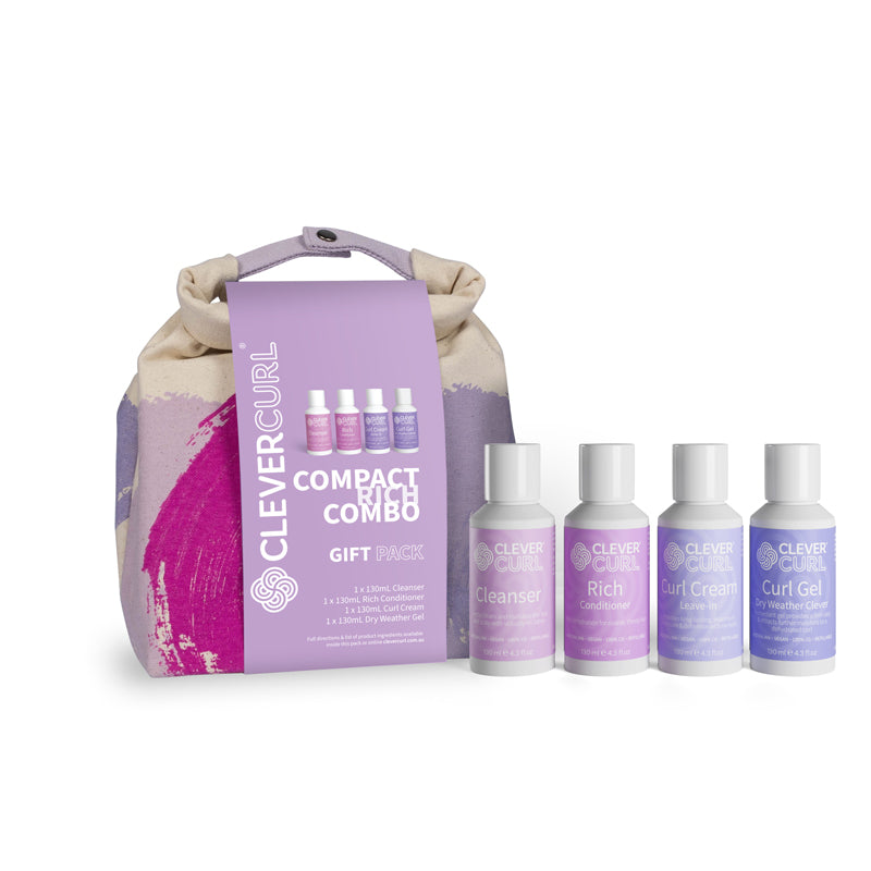 Clever Curl Rich Combo Compact Pack - Harlequin Hair