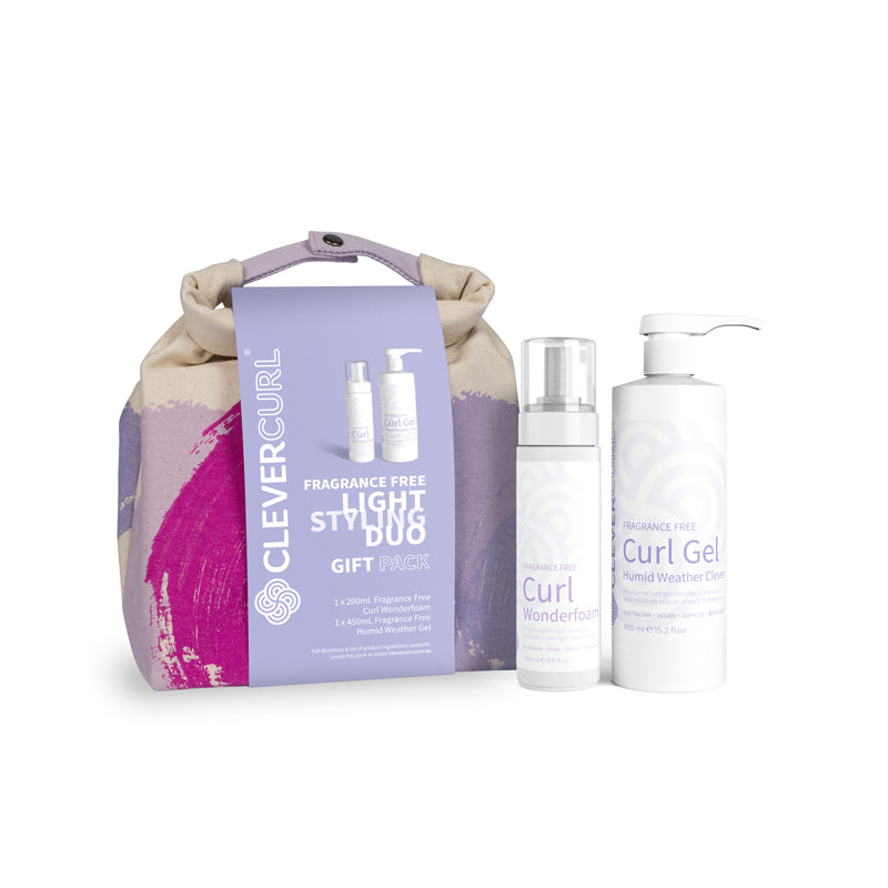 Clever Curl Fragrance Free Light Styling Duo - Harlequin Hair