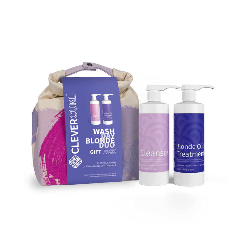 Clever Curl Wash Day Blonde Duo - Harlequin Hair