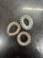 Curly Hair Tie Rings - Harlequin Hair