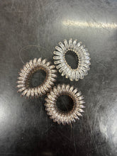 Load image into Gallery viewer, Curly Hair Tie Rings - Harlequin Hair
