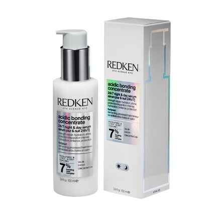 Redken Acidic Bonding Concentrate 24/7 Night & Day Serum 100ml for Vibrant Hair Care
