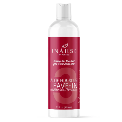 Inahsi Aloe Hibiscus Leave In Conditioner 12oz - Nourish and Moisturize Your Hair