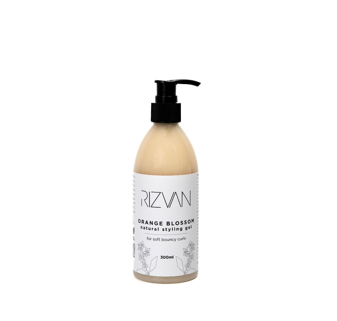 Rizvan Rto Ho Rizvan Orange Blossom Natural Styling Gel for Effortless Hair Control ...