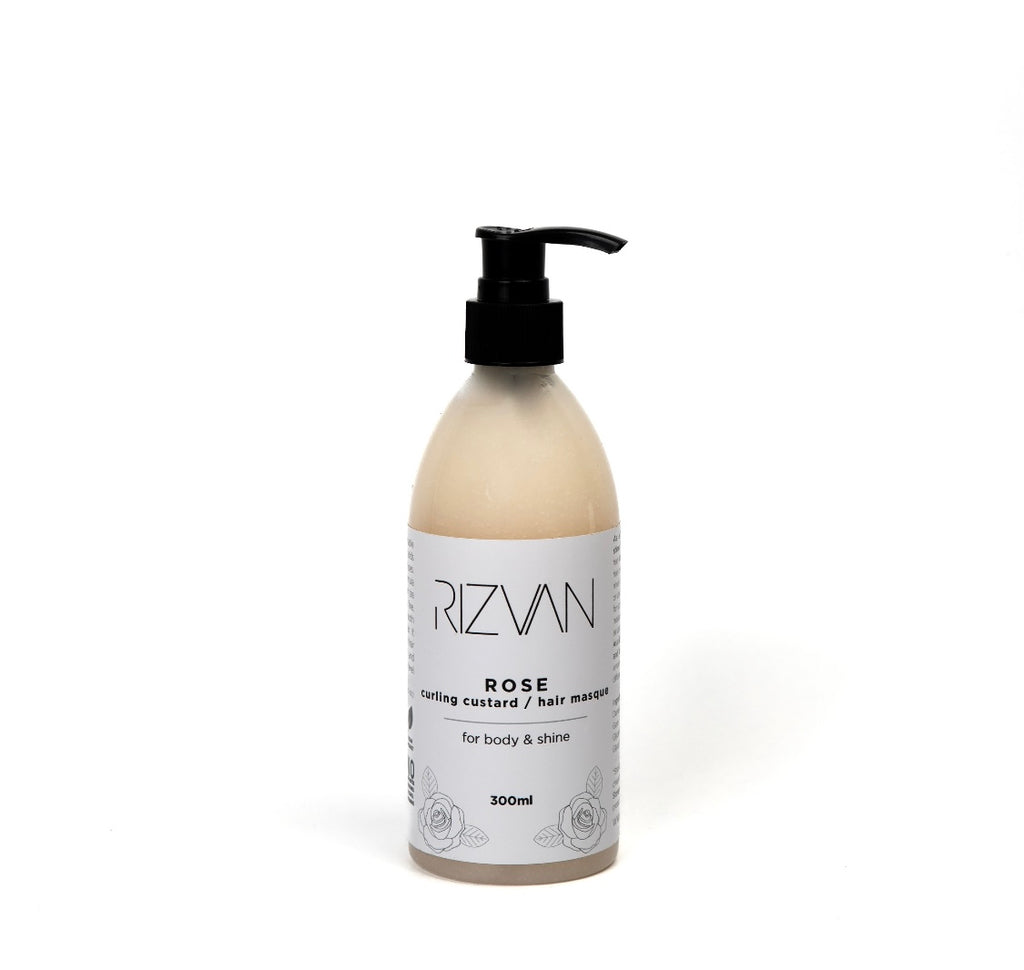 Rizvan Rto Ho Rizvan Rose Curling Custard for Defined, Nourished Curls - Shop Now ...