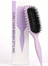 Load image into Gallery viewer, All Different Types of Curl Brushes &amp; Combs - Harlequin Hair
