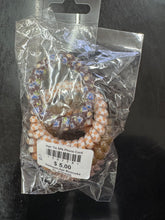 Load image into Gallery viewer, Curly Hair Tie Rings - Harlequin Hair
