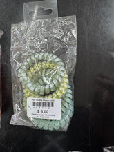 Load image into Gallery viewer, Curly Hair Tie Rings - Harlequin Hair
