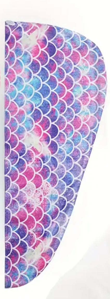 Curl Hair Turbans - Microfibre - Harlequin Hair