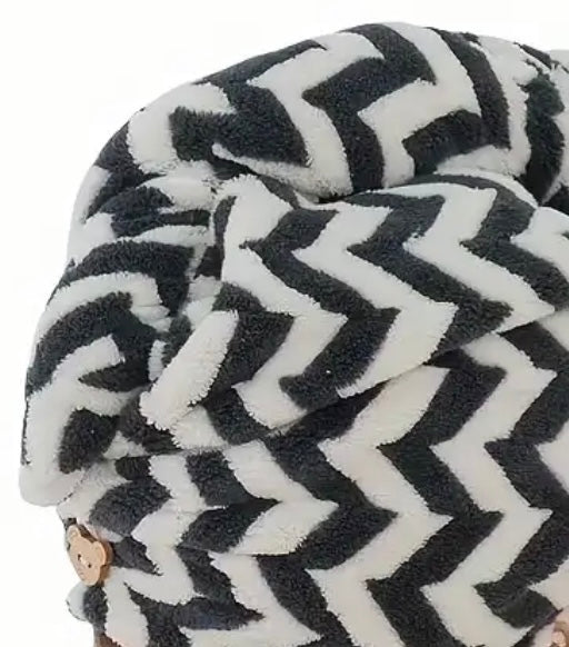 Curl Hair Turbans - Microfibre - Harlequin Hair