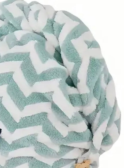 Curl Hair Turbans - Microfibre - Harlequin Hair