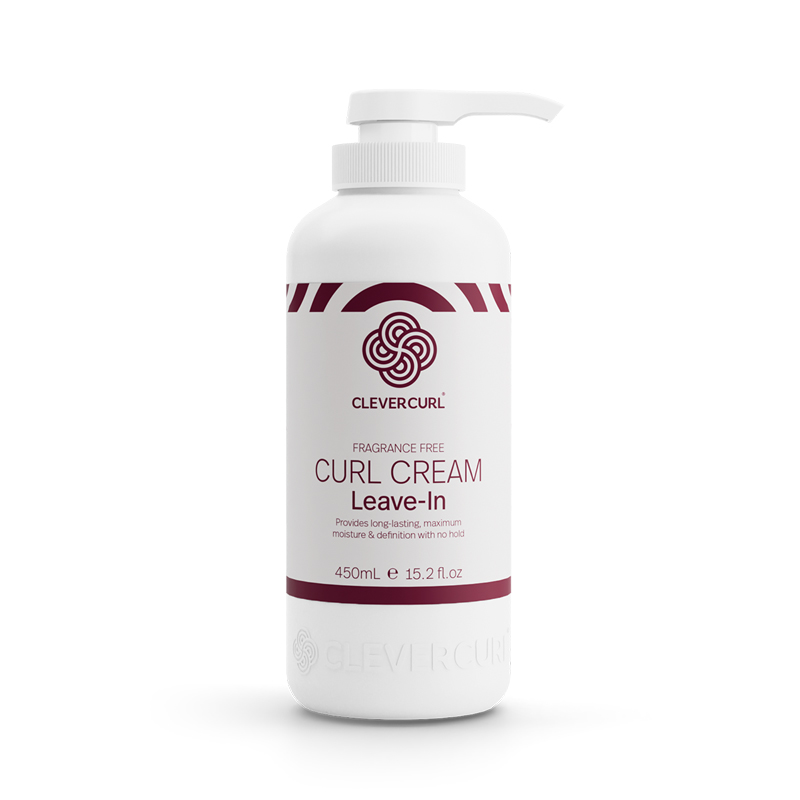 Clever Curl Fragrance Free Curl Cream 450ml - Harlequin Hair