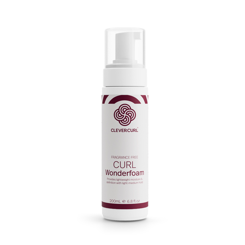Clever Curl Fragrance Free Wonderfoam 200ml - Harlequin Hair