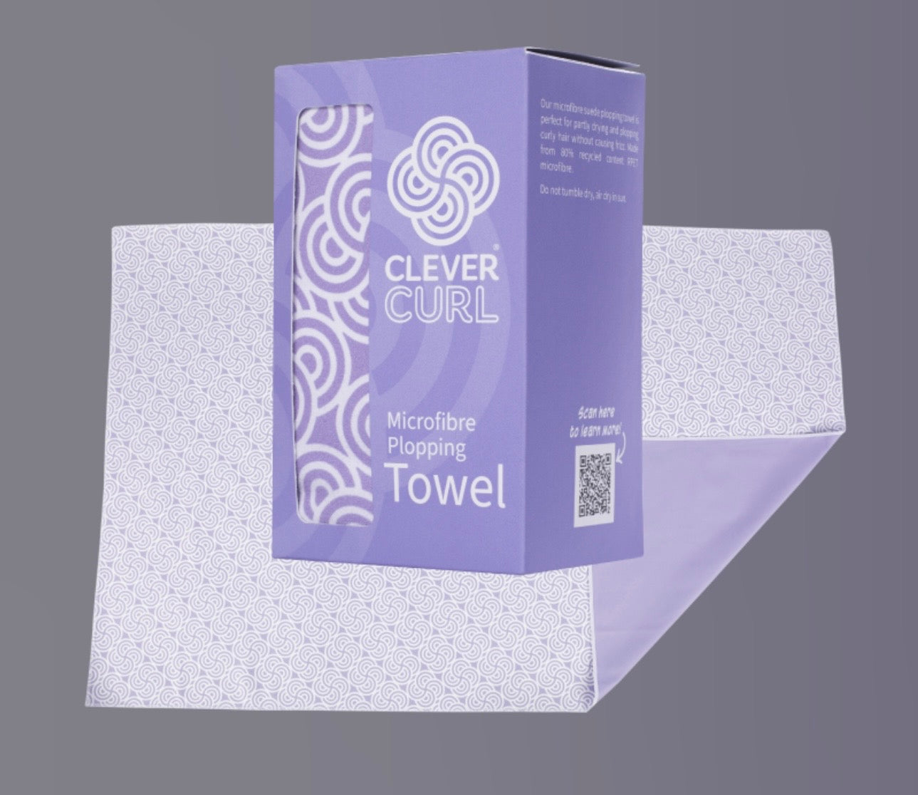 Clever Curl Microfibre Curl Plopping Towel - Harlequin Hair