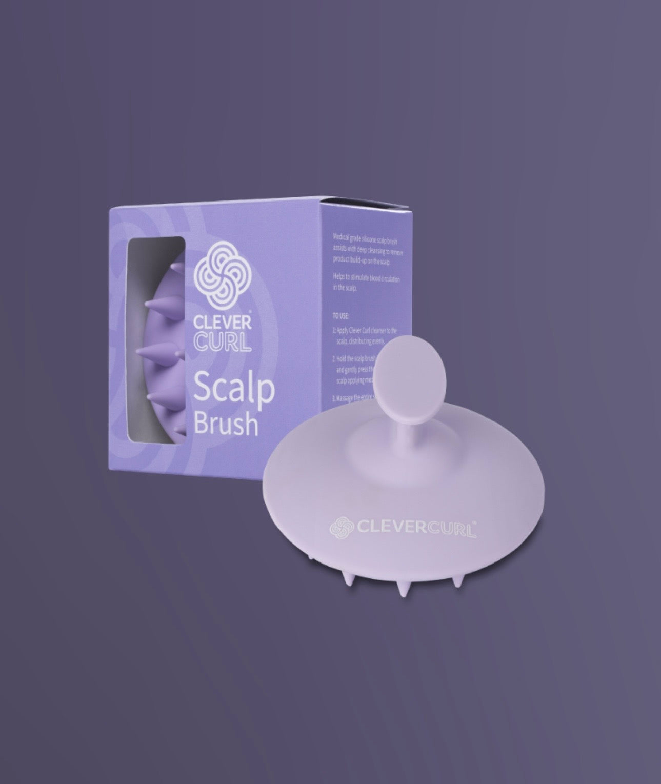 Clever Curl Scalp Brush - Harlequin Hair