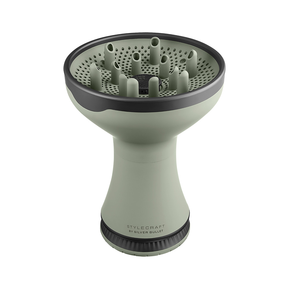 Stylecraft Silver Bullet Sage Diffuser Hair Dryer - Harlequin Hair