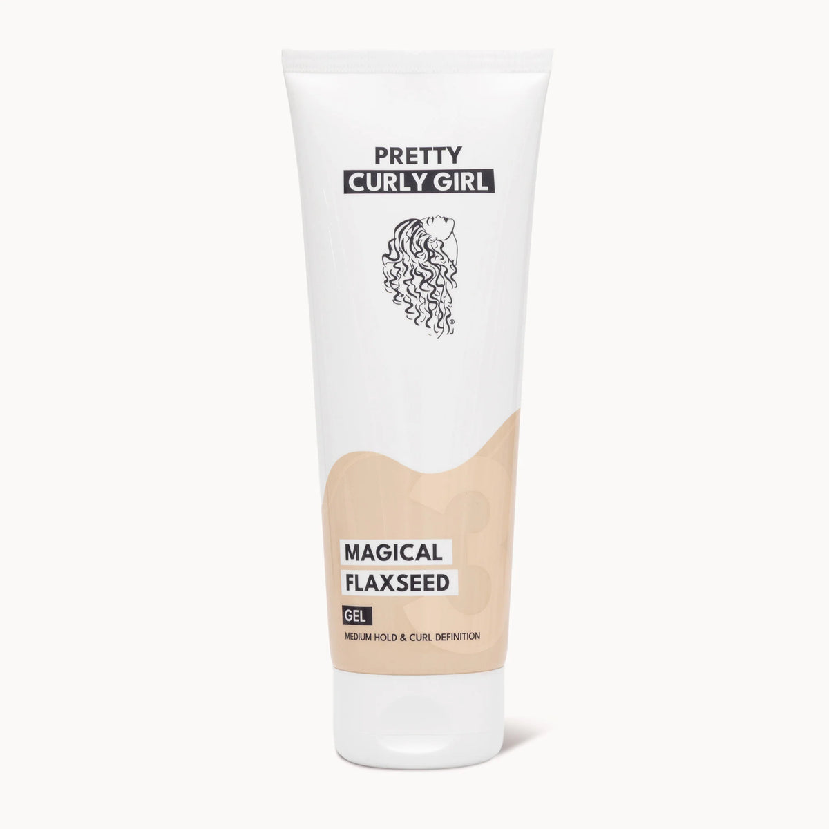 Pretty Curly Girl Magical Flaxseed Gel for Defined Curls and Frizz Control Pretty Curly Girl