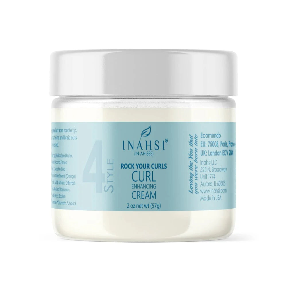 Inahsi Rock Your Curls Curl Enhancing Cream for Defined, Beautiful Curls