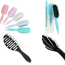 Load image into Gallery viewer, All Different Types of Curl Brushes &amp; Combs - Harlequin Hair
