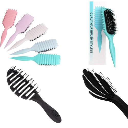 All Different Types of Curl Brushes & Combs - Harlequin Hair