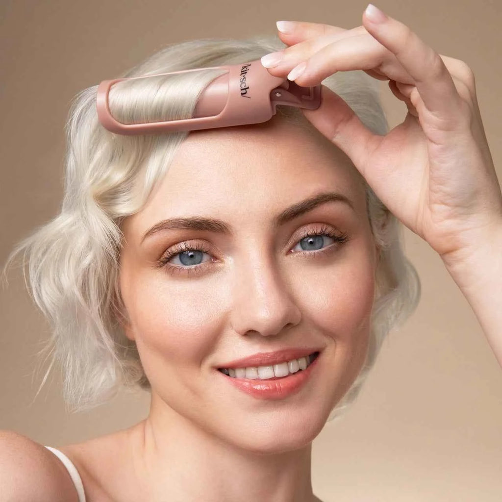 Kitsch Hair Volumizing Clip 2pc Set in Terracotta for Effortless Volume
