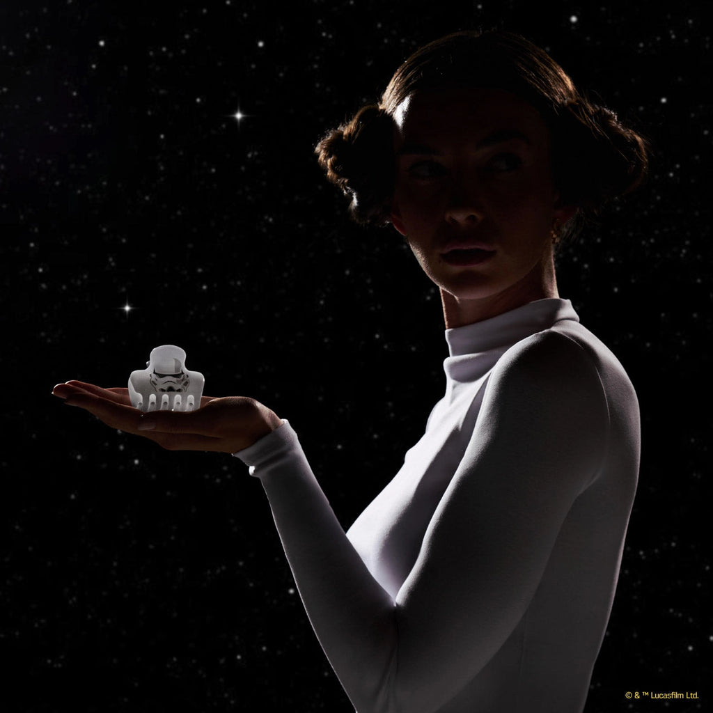 Kitsch Star Wars™ & Kitsch Glitter Cloud Clip in Stormtrooper – Star Wars Accessories