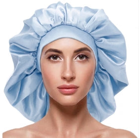 Rizvan Reversible Satin Sleep Bonnet - Large Size for Ultimate Comfort curl tools & more
