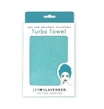 Load image into Gallery viewer, Lemon Lavender Turbo Towel - Harlequin Hair
