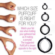 Load image into Gallery viewer, Puff Cuff Various sizes - Harlequin Hair
