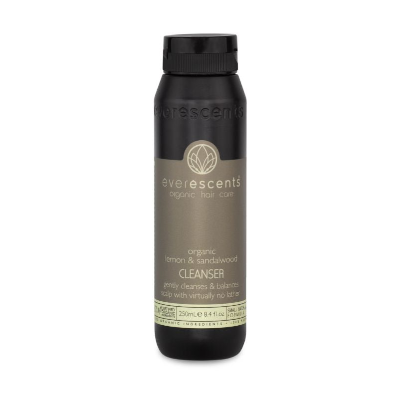 Everescents Lemon & Sandalwood Cleanser 250ml - Harlequin Hair